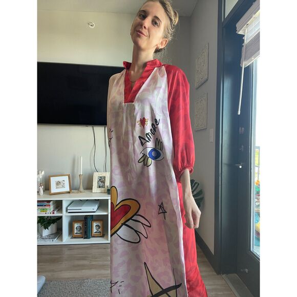 BULULU RESORT WEAR - VILLAS DRESS AMORE RED - Picture 5 of 5